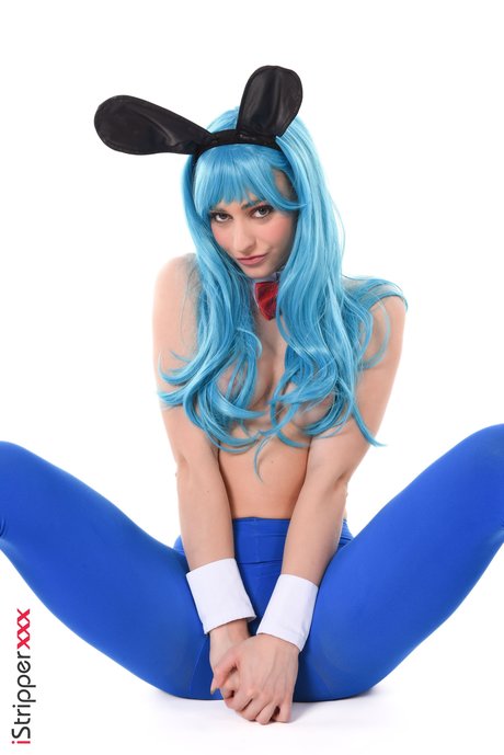 Hot girl Dolly Dyson masturbates with sex toys in cosplay apparel