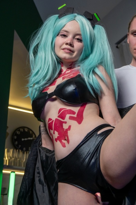 Nu Cosplay performed by Rebecca Nikson Naked Porn Pics