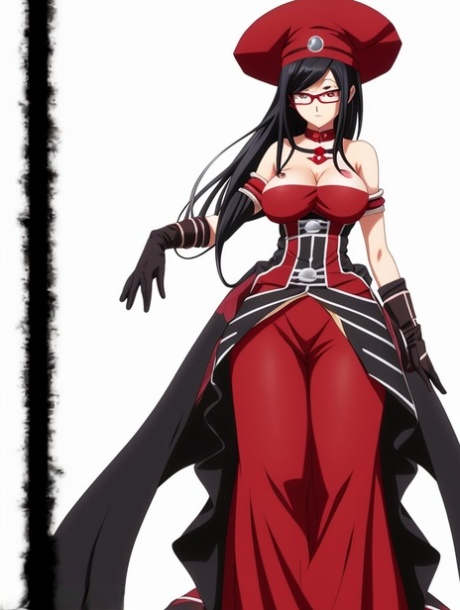 Sarada mostra as suas mamas suculentas e o seu corpo de ampulheta perfeito