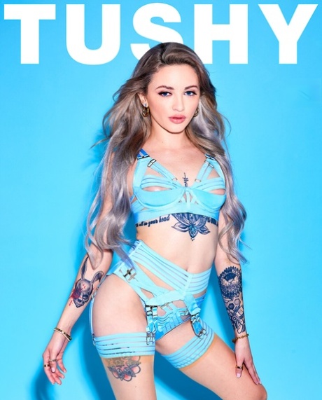 Tushy featuring Lola Fae, Mick Blue XXX Images