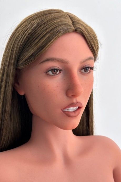 Realistic sex doll shows her beautiful big tits and curvy ass too