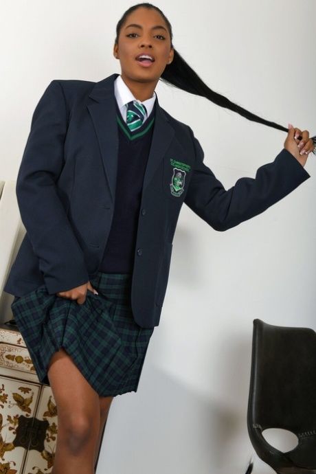 College Uniform performed by Sofi Vega Nude XXX
