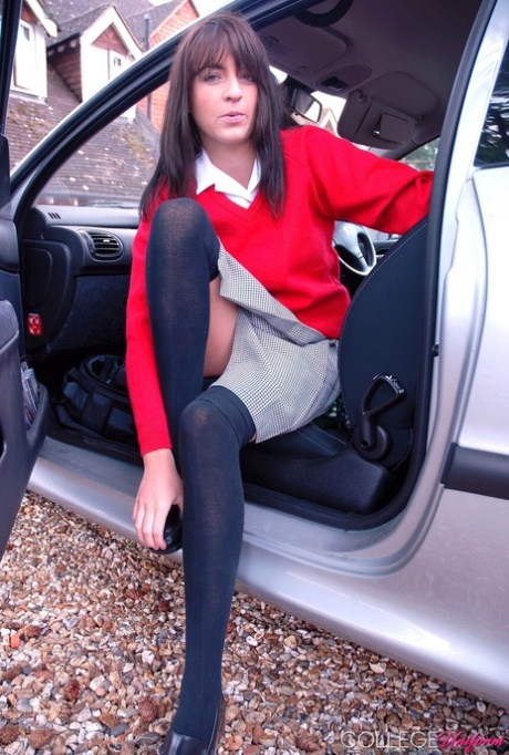 College Uniform performed by Elle Tyler, Jessie B, Nicola Rocco Porn Images