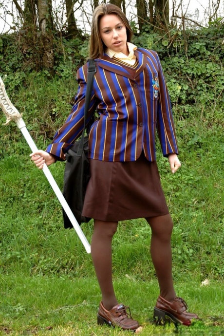 College Uniform performed by Lauren Loretto Hot Pictures
