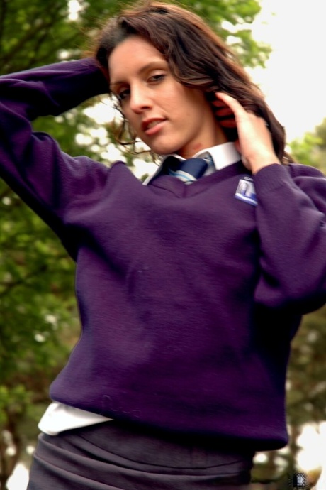 College Uniform performed by Nicola Rocco Porn Images