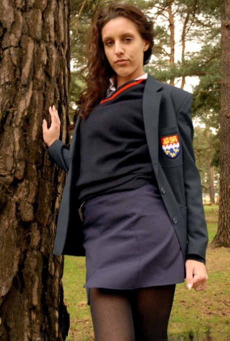College Uniform starring Nicola Rocco Nude Porn Pics