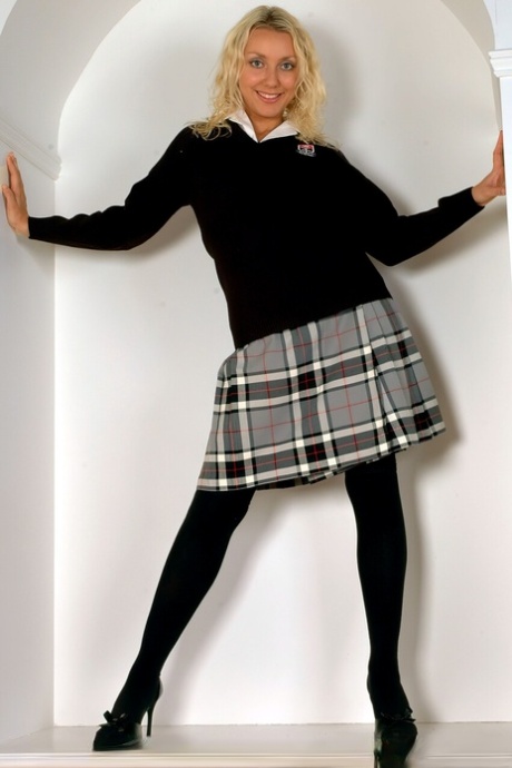 College Uniform starring Jessie B XXX Porn Pics